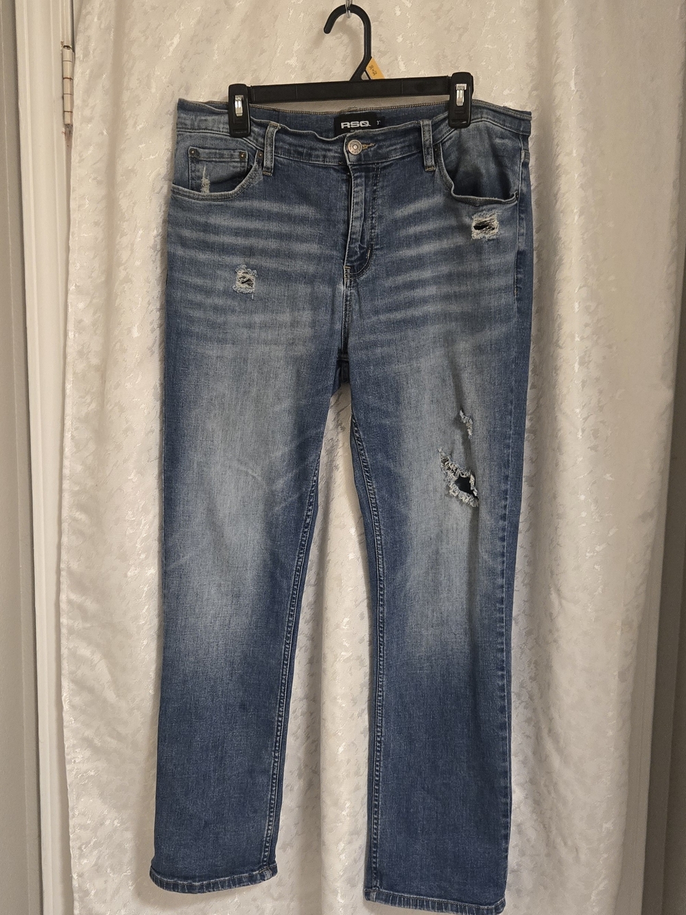 Rag & Bone Distressed Light Wash Jeans